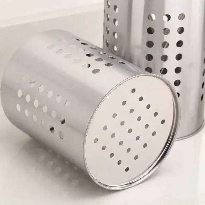 Stainless Steel Kitchen Utensils Holder | Kitchen | Luvasmr - Satisfyingly Organised
