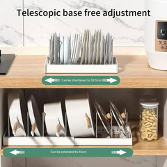 Telescopic Pot Rack Organiser | Kitchen | Luvasmr - Satisfyingly Organised