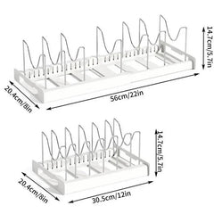 Telescopic Pot Rack Organiser | Kitchen | Luvasmr - Satisfyingly Organised