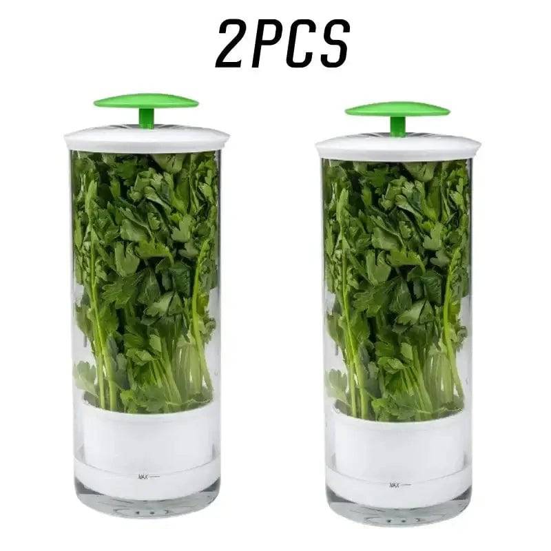 Herb & Vegetable Storage Container | Kitchen | Luvasmr - Satisfyingly Organised