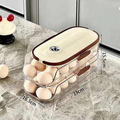 Multi-layer Rolling Egg Storage Box - Luvasmr