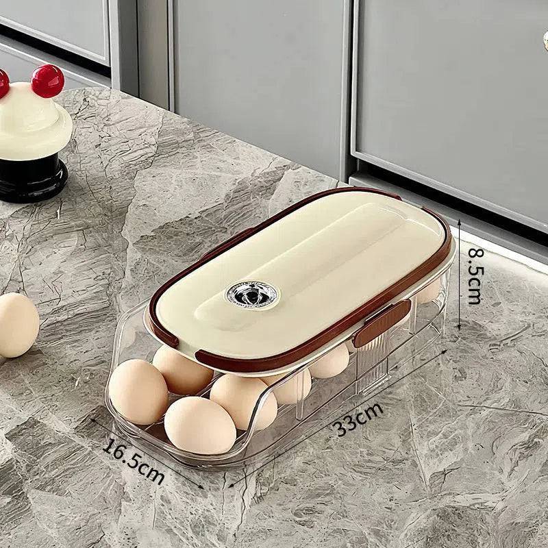 Multi-layer Rolling Egg Storage Box - Luvasmr