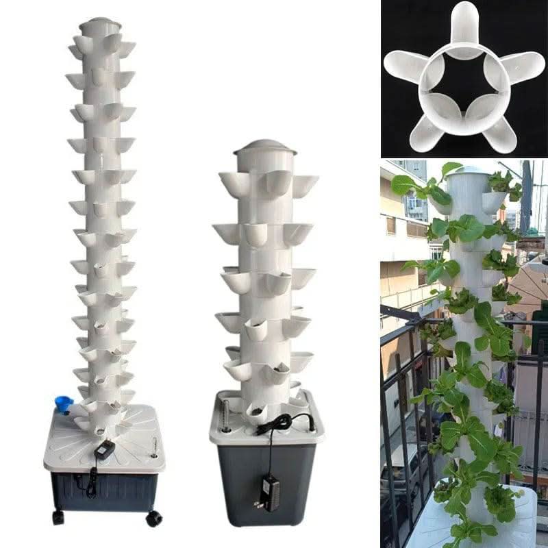 DIY Vertical Tower Planter | Kitchen | Luvasmr - Satisfyingly Organised