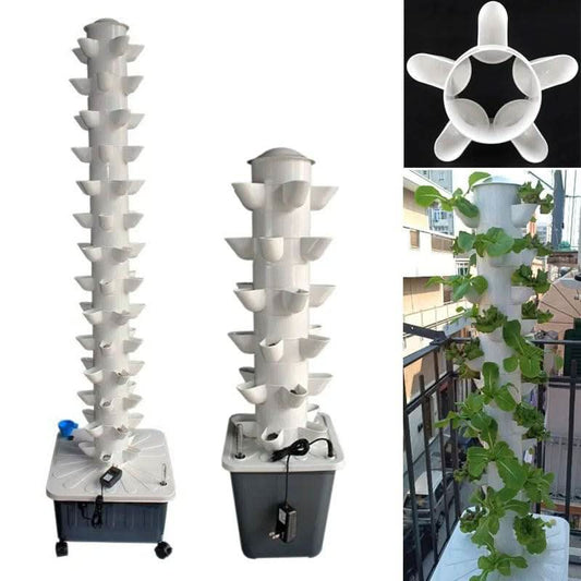 DIY Vertical Tower Planter | Kitchen | Luvasmr - Satisfyingly Organised