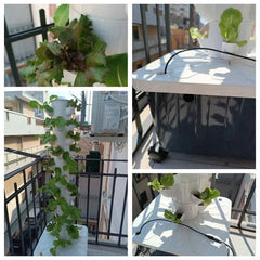 DIY Vertical Tower Planter | Kitchen | Luvasmr - Satisfyingly Organised