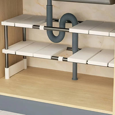 Adjustable Under-Sink Organiser | Kitchen | Luvasmr - Satisfyingly Organised