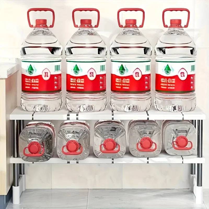 Adjustable Under-Sink Organiser | Kitchen | Luvasmr - Satisfyingly Organised