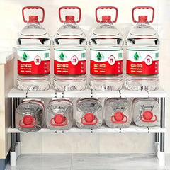 Adjustable Under-Sink Organiser | Kitchen | Luvasmr - Satisfyingly Organised