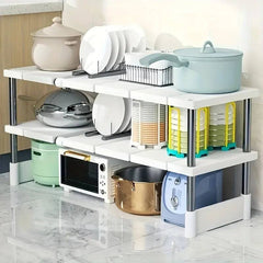 Adjustable Under-Sink Organiser | Kitchen | Luvasmr - Satisfyingly Organised