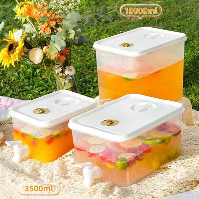 Leakproof Fridge Beverage Dispenser | Kitchen | Luvasmr - Satisfyingly Organised