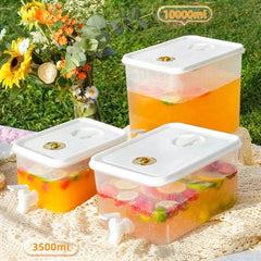 Leakproof Fridge Beverage Dispenser | Kitchen | Luvasmr - Satisfyingly Organised