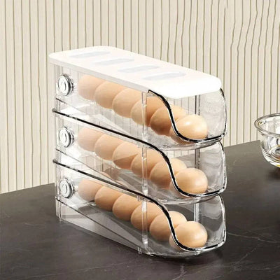 Stacking Rolling Egg Storage Dispenser - Luvasmr