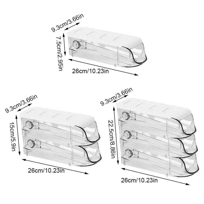 Stacking Rolling Egg Storage Dispenser - Luvasmr
