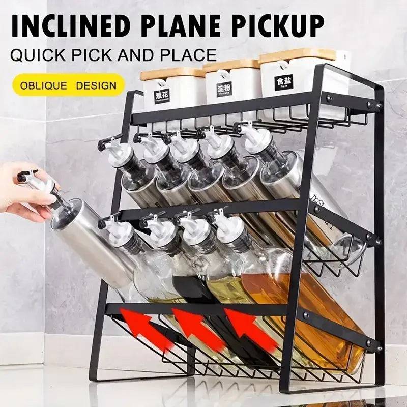 Multi-Layer Spice Rack Organiser | Kitchen | Luvasmr - Satisfyingly Organised
