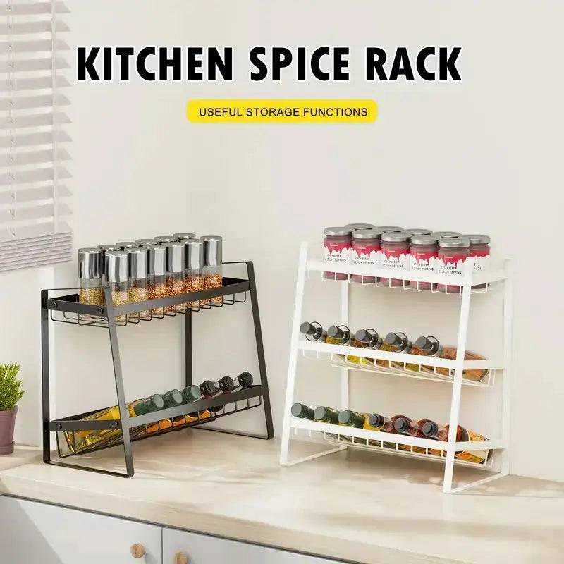 Multi-Layer Spice Rack Organiser | Kitchen | Luvasmr - Satisfyingly Organised