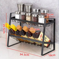 Multi-Layer Spice Rack Organiser | Kitchen | Luvasmr - Satisfyingly Organised