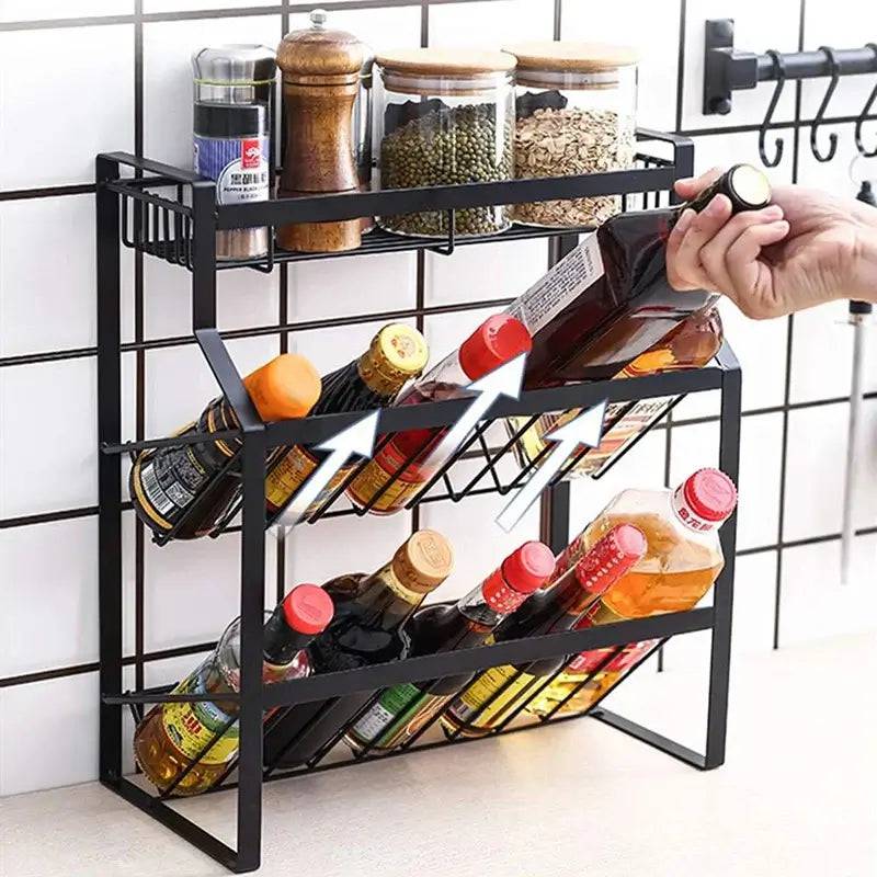 Multi-Layer Spice Rack Organiser | Kitchen | Luvasmr - Satisfyingly Organised