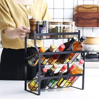 Multi-Layer Spice Rack Organiser | Kitchen | Luvasmr - Satisfyingly Organised