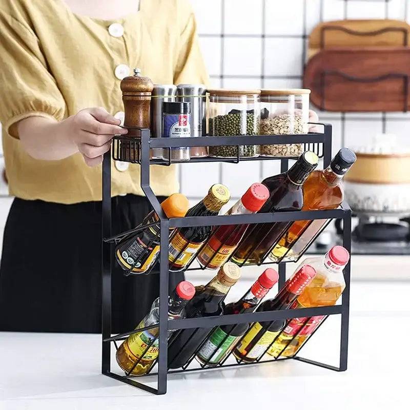 Multi-Layer Spice Rack Organiser | Kitchen | Luvasmr - Satisfyingly Organised