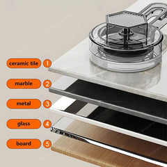 Kitchen Wall-Mounted Suction Cup Spice Rack | Kitchen | Luvasmr - Satisfyingly Organised