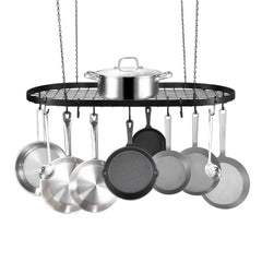 Hanging Pot Rack Ceiling Mount | Kitchen | Luvasmr - Satisfyingly Organised