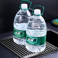 Foldable Stainless Steel Draining Rack | Kitchen | Luvasmr - Satisfyingly Organised