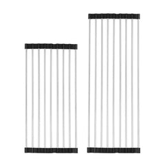 Foldable Stainless Steel Draining Rack | Kitchen | Luvasmr - Satisfyingly Organised