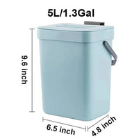 Hanging Small Plastic Trash Can | Kitchen | Luvasmr - Satisfyingly Organised