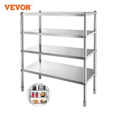 Stainless Steel Commercial Storage Rack | Kitchen | Luvasmr - Satisfyingly Organised