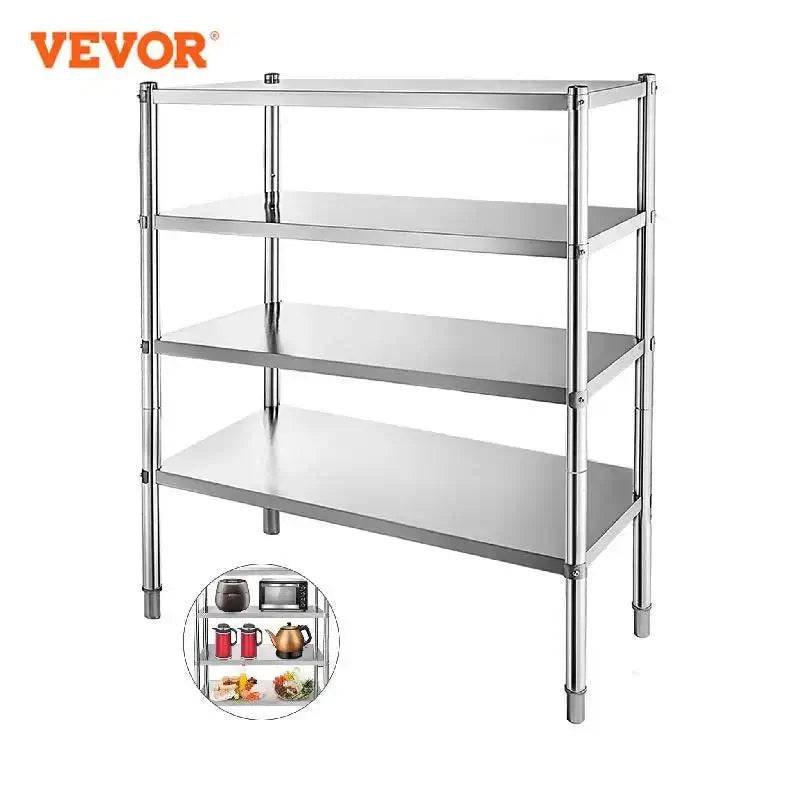 Stainless Steel Commercial Storage Rack | Kitchen | Luvasmr - Satisfyingly Organised