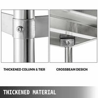 Stainless Steel Commercial Storage Rack | Kitchen | Luvasmr - Satisfyingly Organised