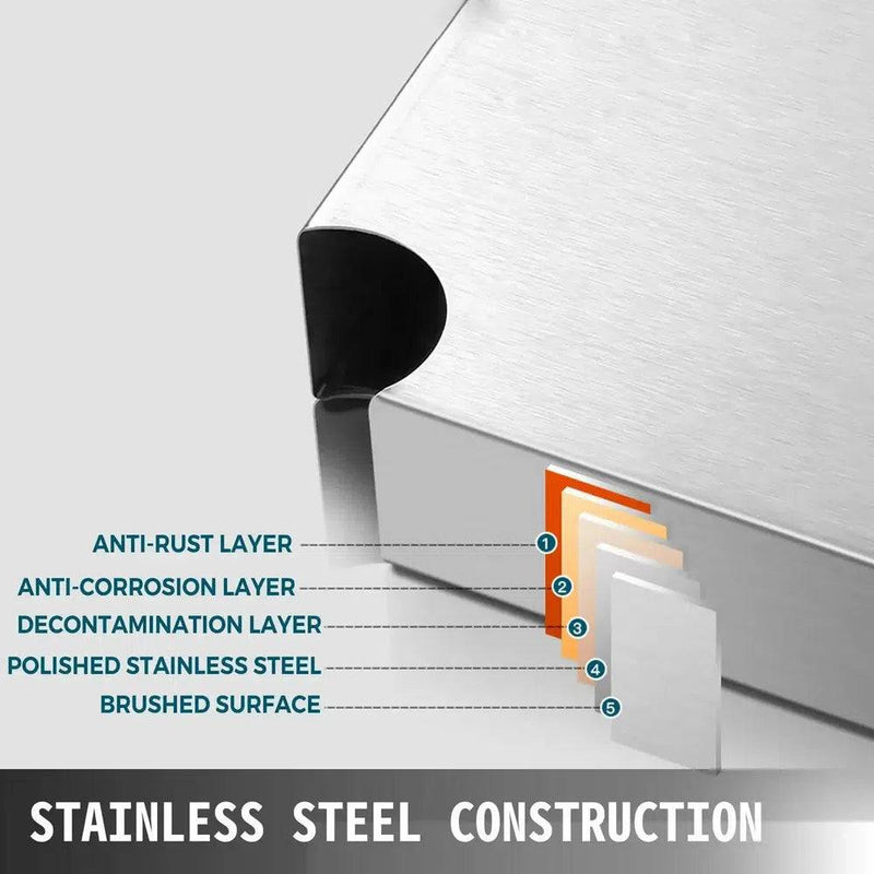 Stainless Steel Commercial Storage Rack | Kitchen | Luvasmr - Satisfyingly Organised