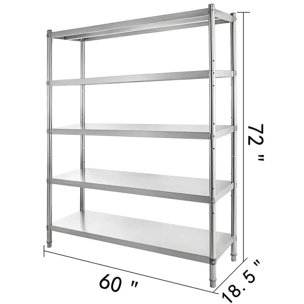 Stainless Steel Commercial Storage Rack | Kitchen | Luvasmr - Satisfyingly Organised