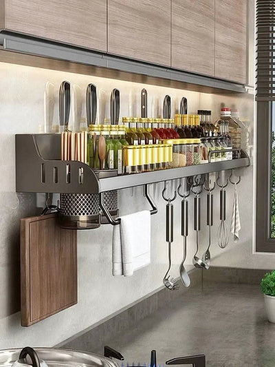 Aluminium Knife and Spice Organiser - Luvasmr