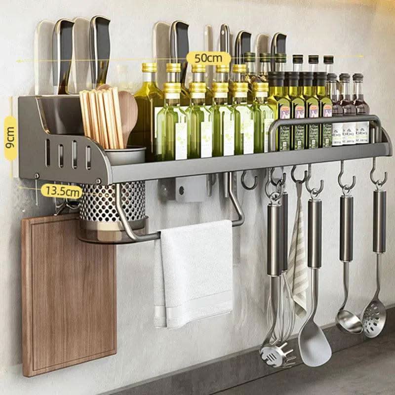 Aluminium Knife and Spice Organiser - Luvasmr