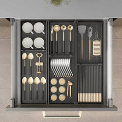 Nordic Style Cabinet Divider Storage Rack | Kitchen | Luvasmr - Satisfyingly Organised