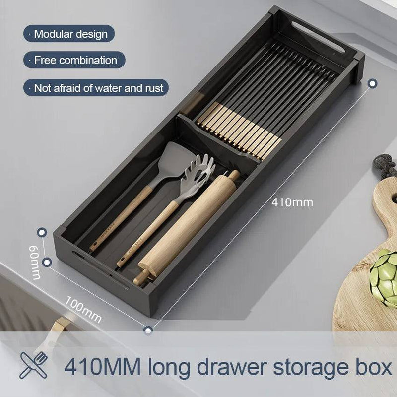 Nordic Style Cabinet Divider Storage Rack | Kitchen | Luvasmr - Satisfyingly Organised