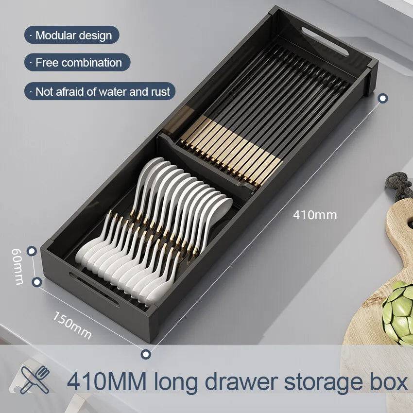 Nordic Style Cabinet Divider Storage Rack | Kitchen | Luvasmr - Satisfyingly Organised