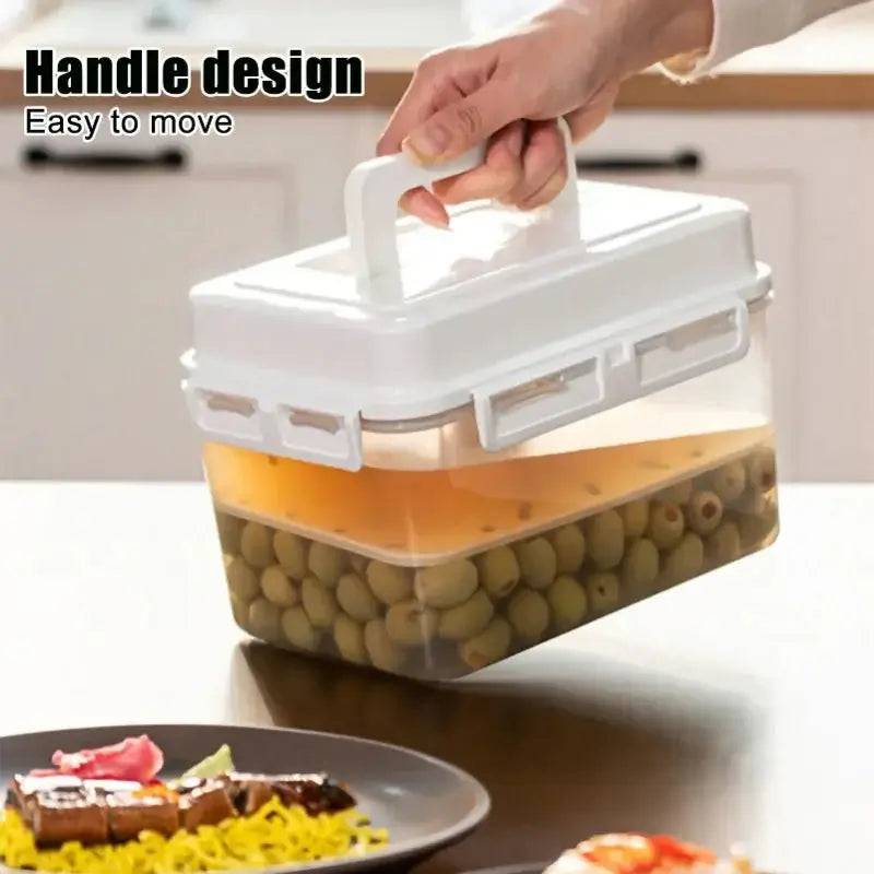 Leakproof Pickle and Kimchi Fermentation Container | Kitchen | Luvasmr - Satisfyingly Organised