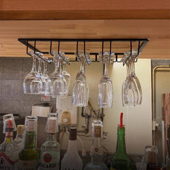 Hanging Wine Glass Holder | Kitchen | Luvasmr - Satisfyingly Organised