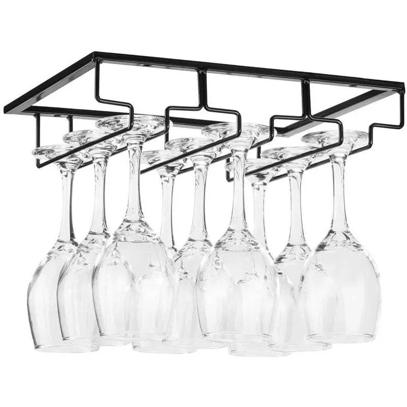 Hanging Wine Glass Holder | Kitchen | Luvasmr - Satisfyingly Organised