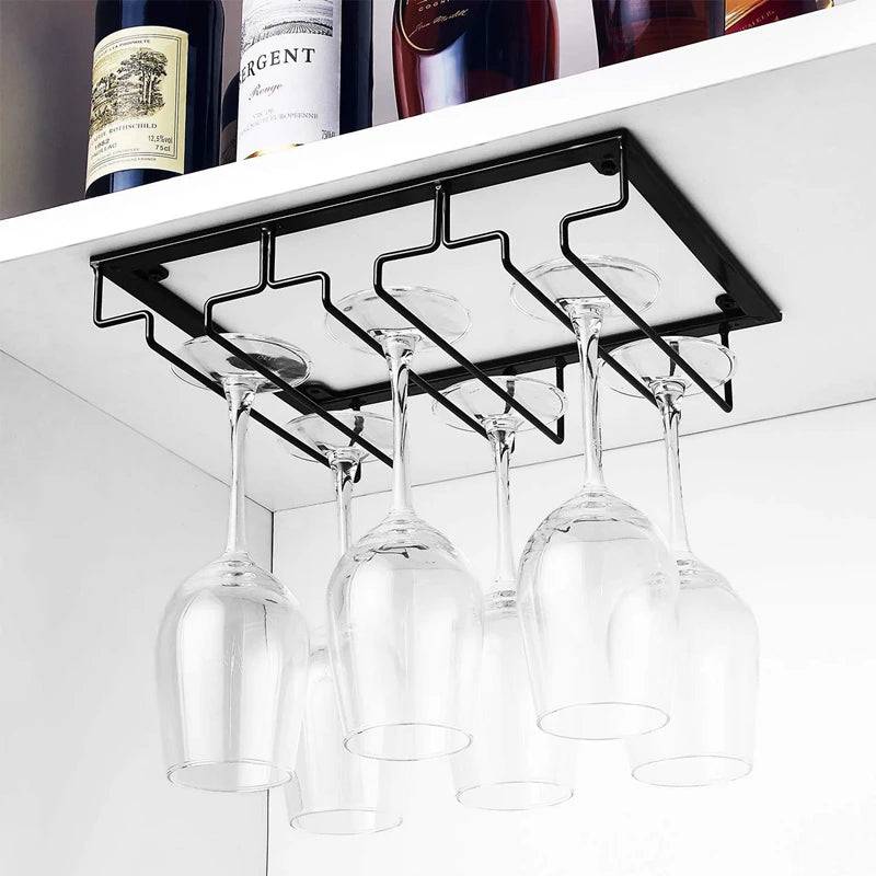 Hanging Wine Glass Holder | Kitchen | Luvasmr - Satisfyingly Organised