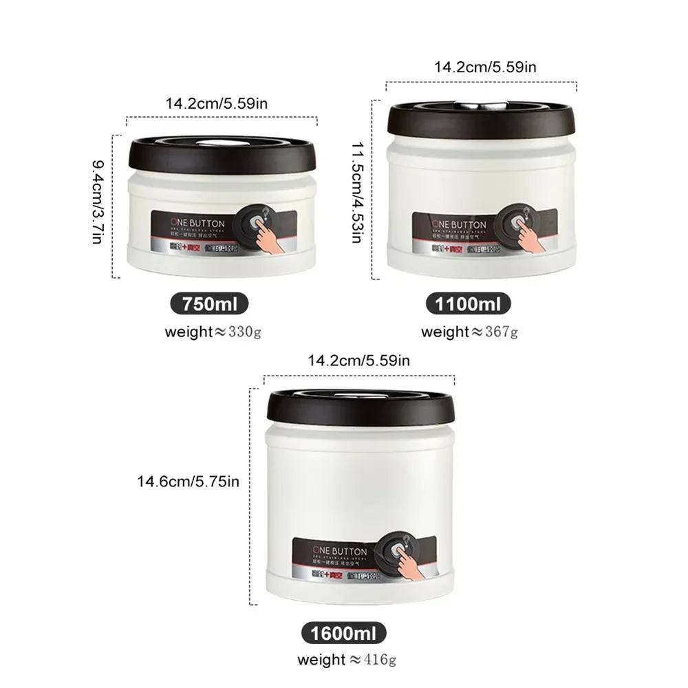 Vacuum Pump Coffee Canister | Kitchen | Luvasmr - Satisfyingly Organised