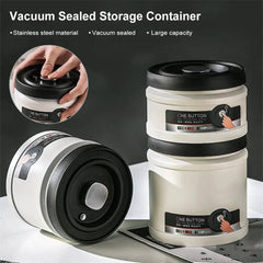 Vacuum Pump Coffee Canister | Kitchen | Luvasmr - Satisfyingly Organised