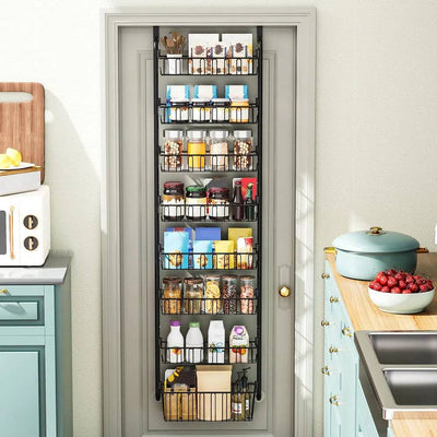 Multi-Layer Door Hanging Storage Basket | Kitchen | Luvasmr - Satisfyingly Organised