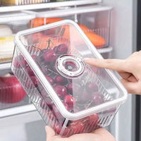 Versatile Refrigerator Storage Box with Lid - Luvasmr