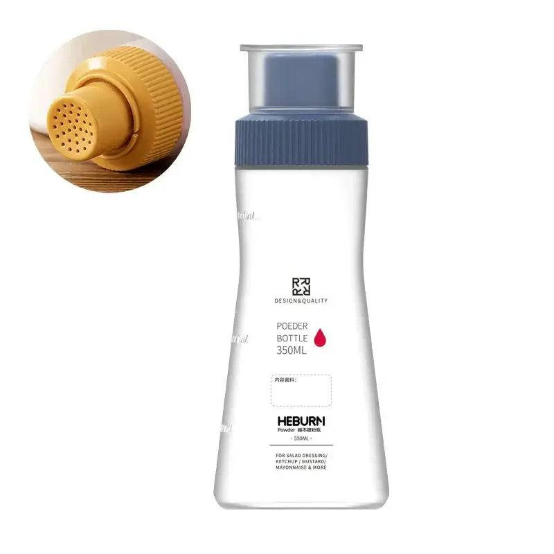 Multi-Purpose Condiment Dispenser 350ml with easy-pour design for herbs and spices, perfect for kitchen organization.