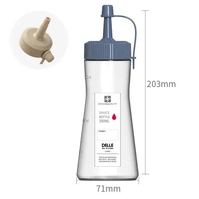 Multi-Purpose Condiment Dispenser 350ml with measuring cap for easy seasoning access.