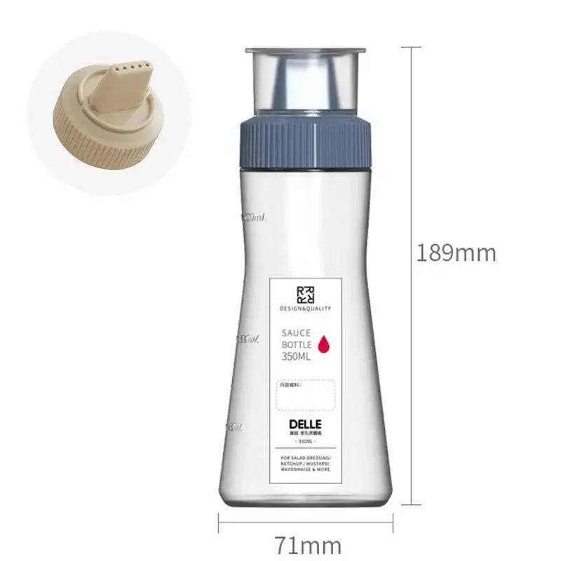 Multi-Purpose 350ml Condiment Dispenser with a stylish design for easy seasoning storage and access.
