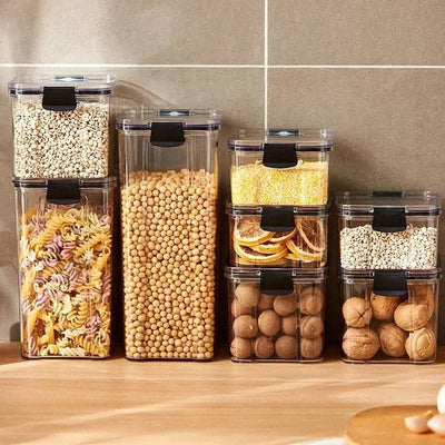 Stackable Moisture Proof Storage Jars - Luvasmr